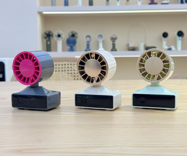 Unisex Portable Handheld Fan with Powerful Battery and Compact Design Bowlift