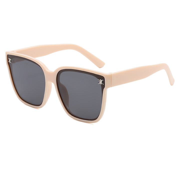 Women's Fashionable oversized sunglasses with diamond-shaped lenses Bowlift