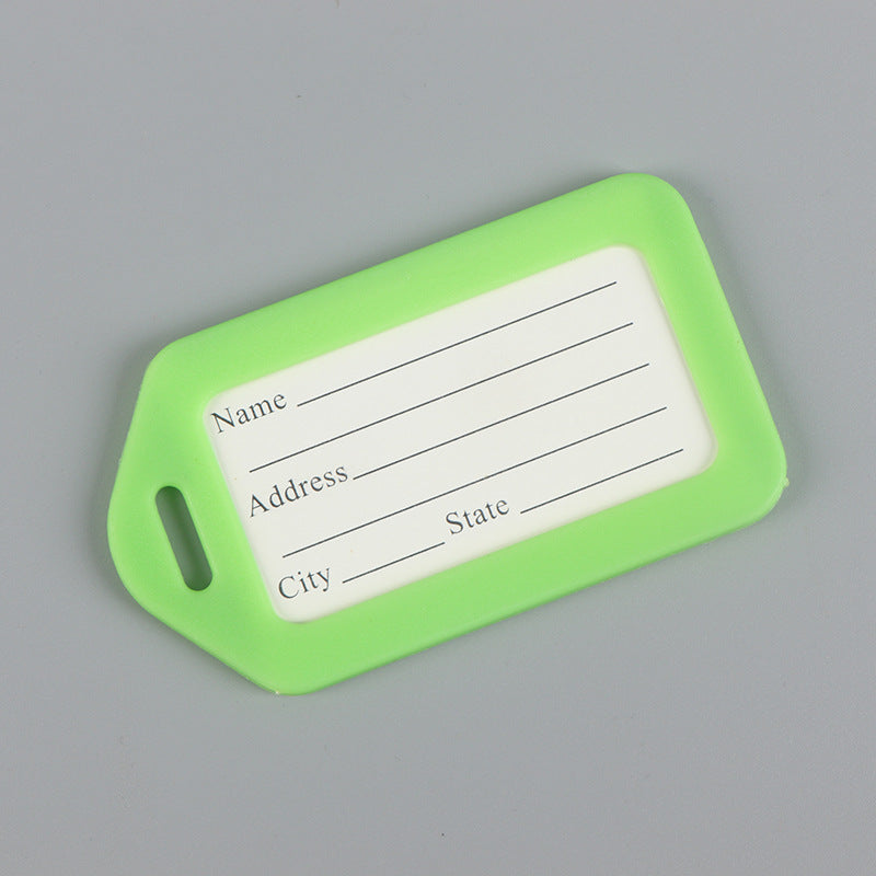 Durable Travel Identification Tag Bowlift
