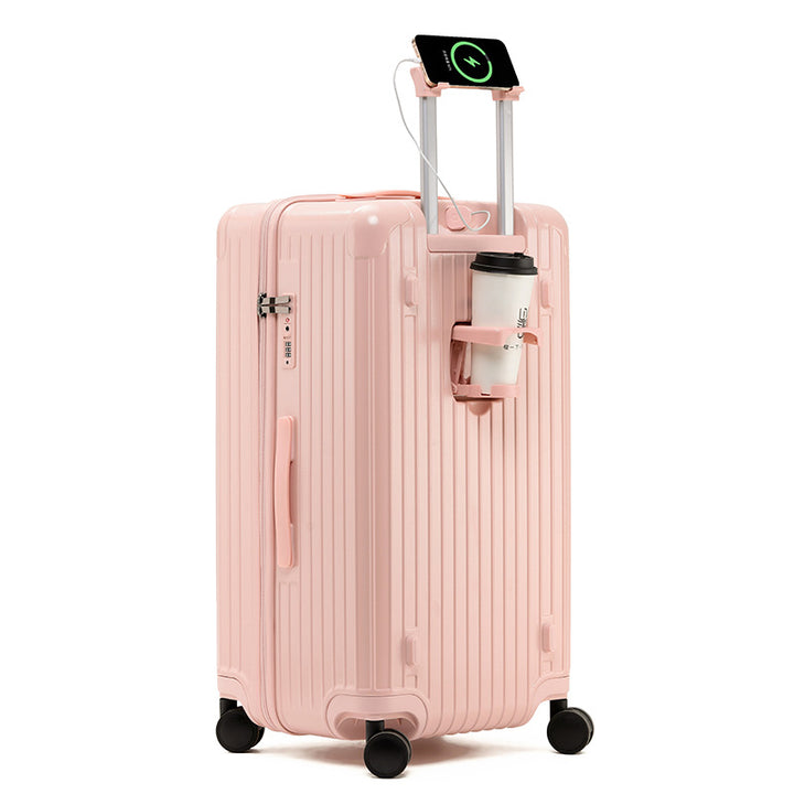 Smart Charging Rolling Suitcase Bowlift