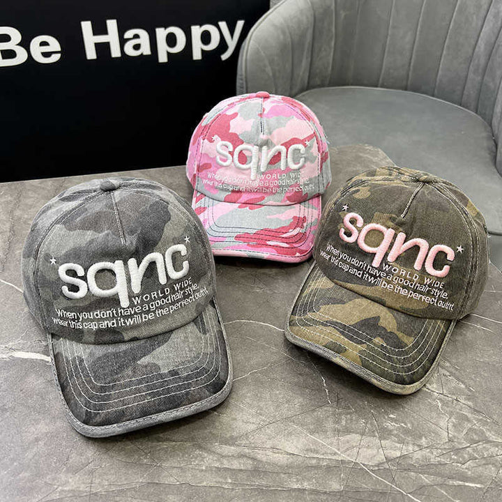Unisex Camouflage Embroidered Baseball Hat Bowlift
