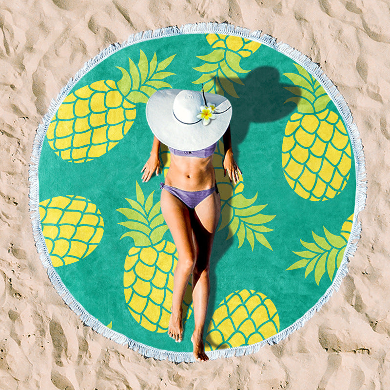 Rundstrand towel with unique sunset design Bowlift