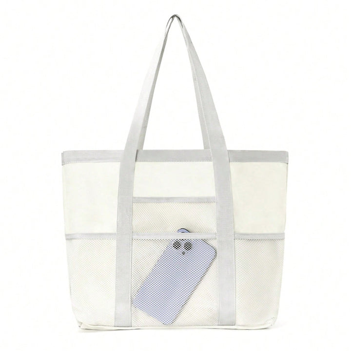 Multifunctional shopping bag with practical outer pockets Bowlift