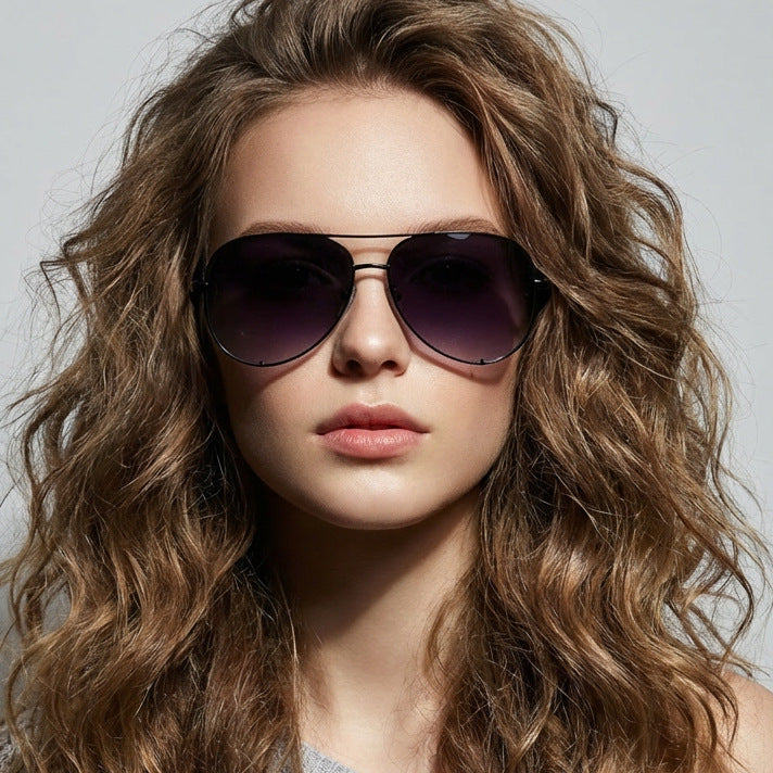 Women's Vintage Pilot Sunglasses Bowlift