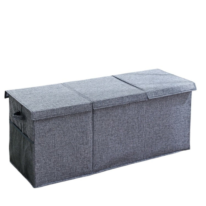 Robust storage chest with removable lid and carrying handles Bowlift
