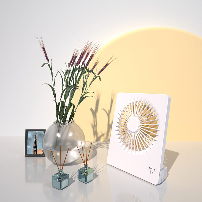 Women portable table fan with 180-degree rotation function Bowlift