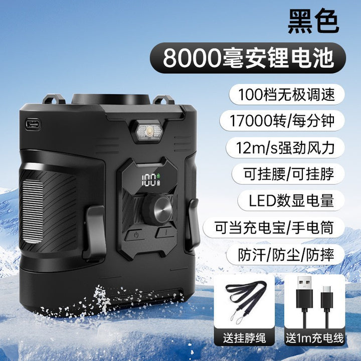 Unisex portable high-speed fan Bowlift