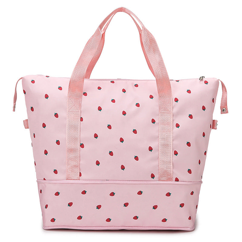Fashionable Tote Bag with Fruity Design Bowlift