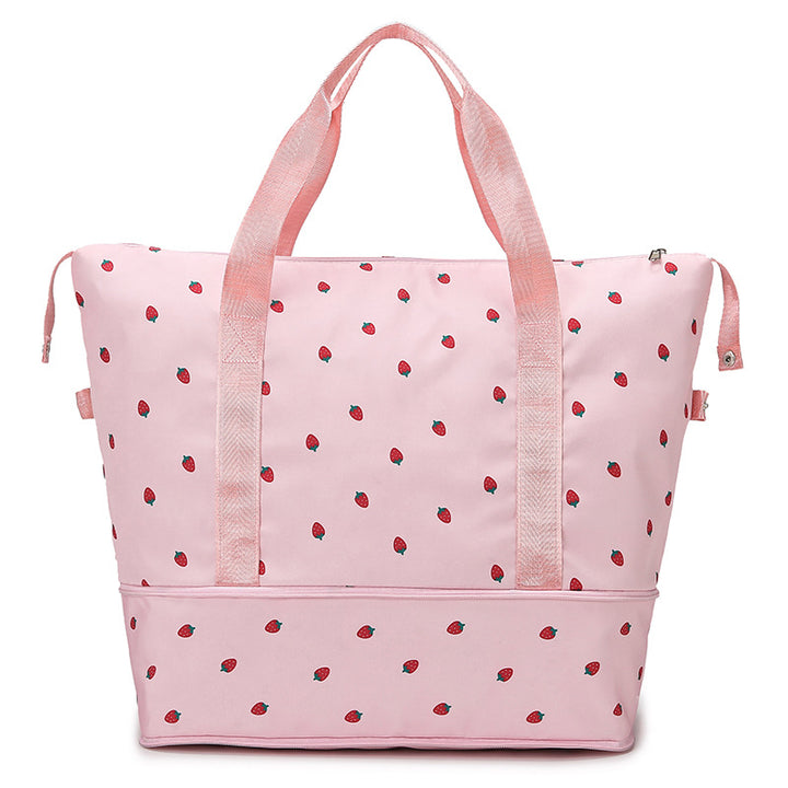 Fashionable Tote Bag with Fruity Design Bowlift