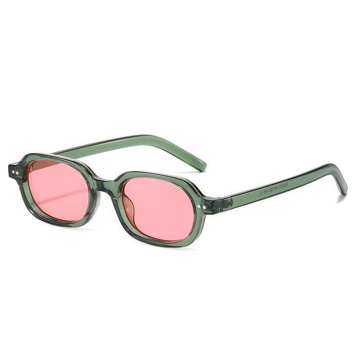 Stylish Vintage-Inspired Oval Sunglasses Bowlift