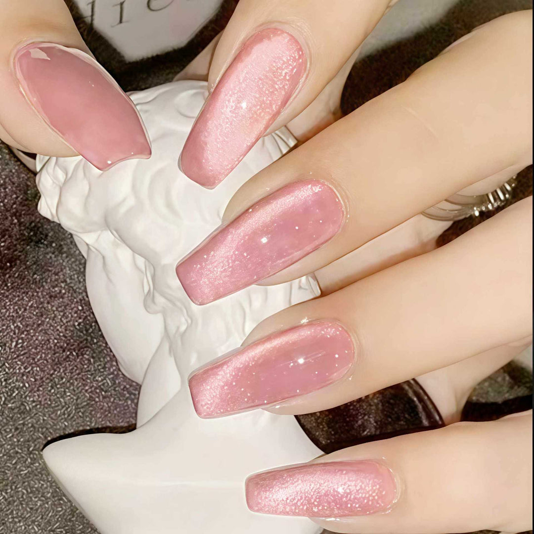 Long-Lasting Glossy Press-On Nails Bowlift