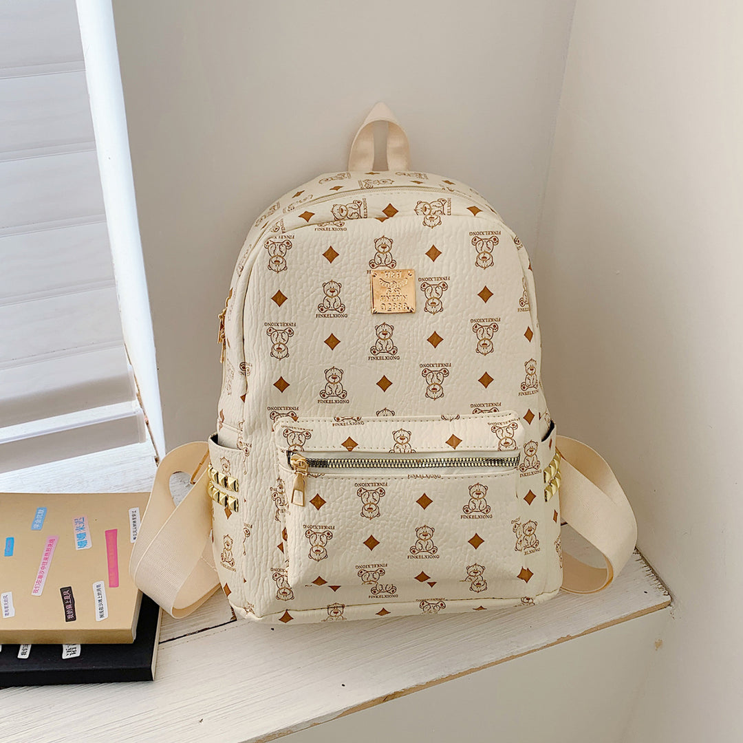 Fashionable Graphic Backpack