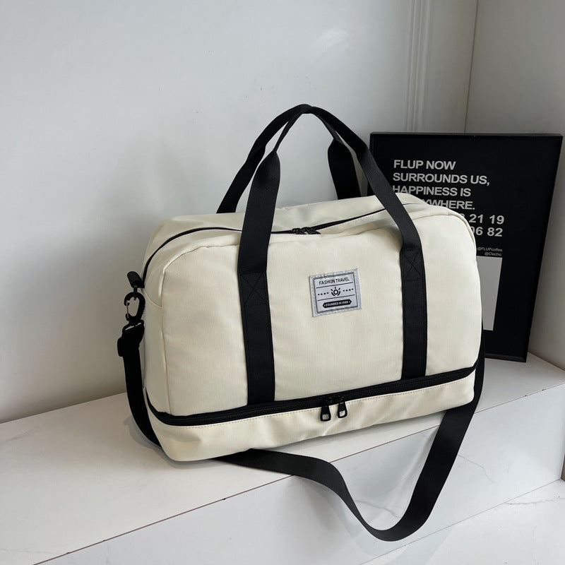 Women's practical travel bag with adjustable shoulder strap Bowlift