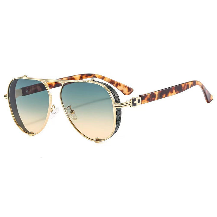 Women's fashionable sunglasses with innovative retro-futuristic design Bowlift