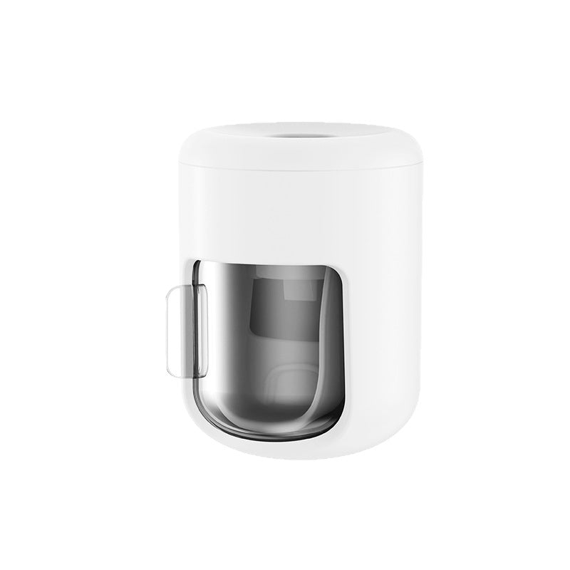 Automatic Toothpaste Dispenser and Wall-Mounted Toothbrush Organizer Bowlift
