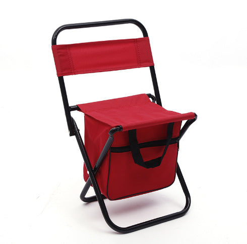 Unisex Folding Chair with Insulated Cooler Bag Bowlift