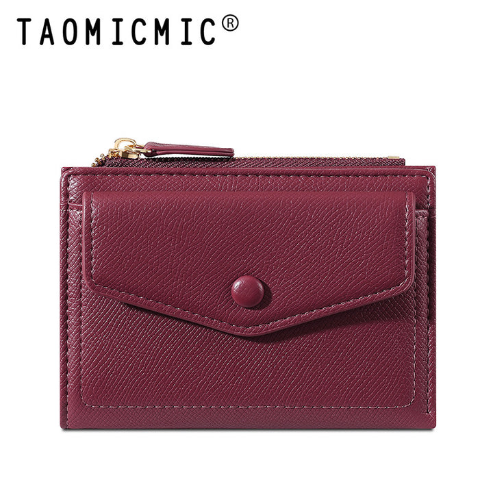 Compact RFID Ladies Wallet Bowlift