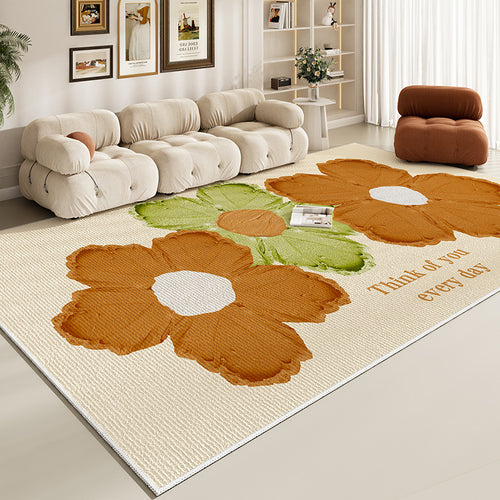 Floral Pattern Area Rug