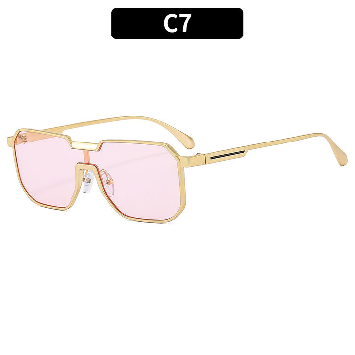 Modern Oversized Geometric Sunglasses