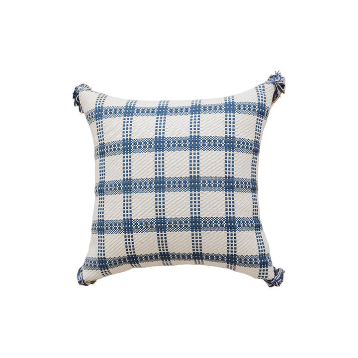 Cozy Plaid Decorative Cushion