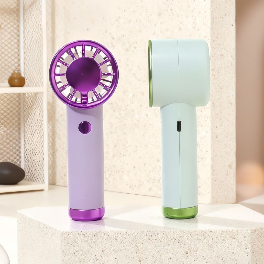 Portable USB Hand Fan with Stylish Design and Variable Speed Control Bowlift