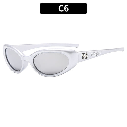 Futuristic Cat-Eye Sunglasses