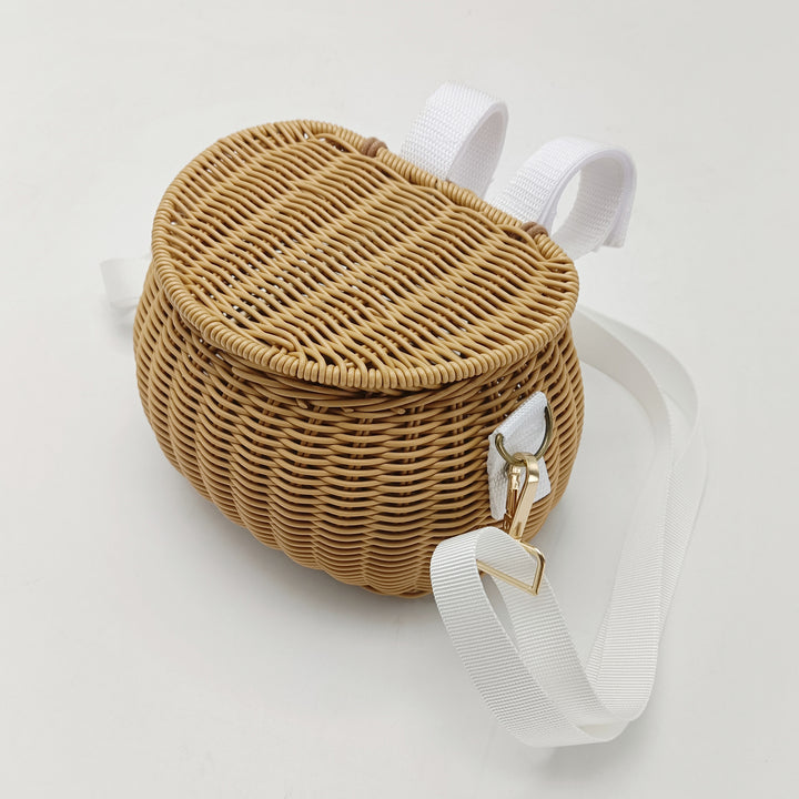 Handmade basket bag Bowlift