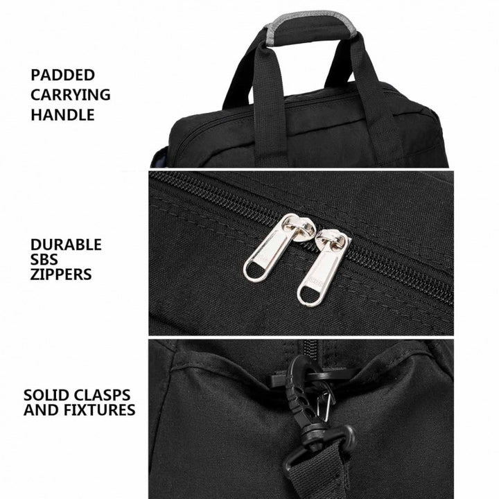 Spacious Multi-Pocket Travel Duffle Bag Bowlift