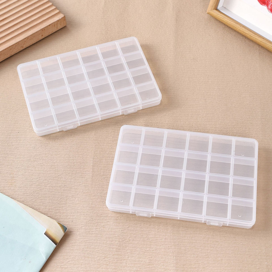 Multi-Section Craft Organizer Box Bowlift