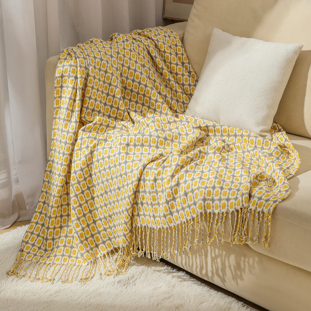 Stylish Houndstooth Pattern Scarf