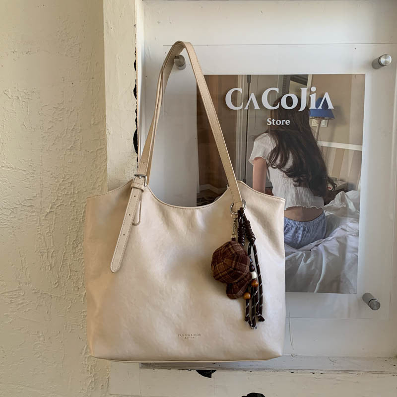 Leather Tote Bag Bowlift