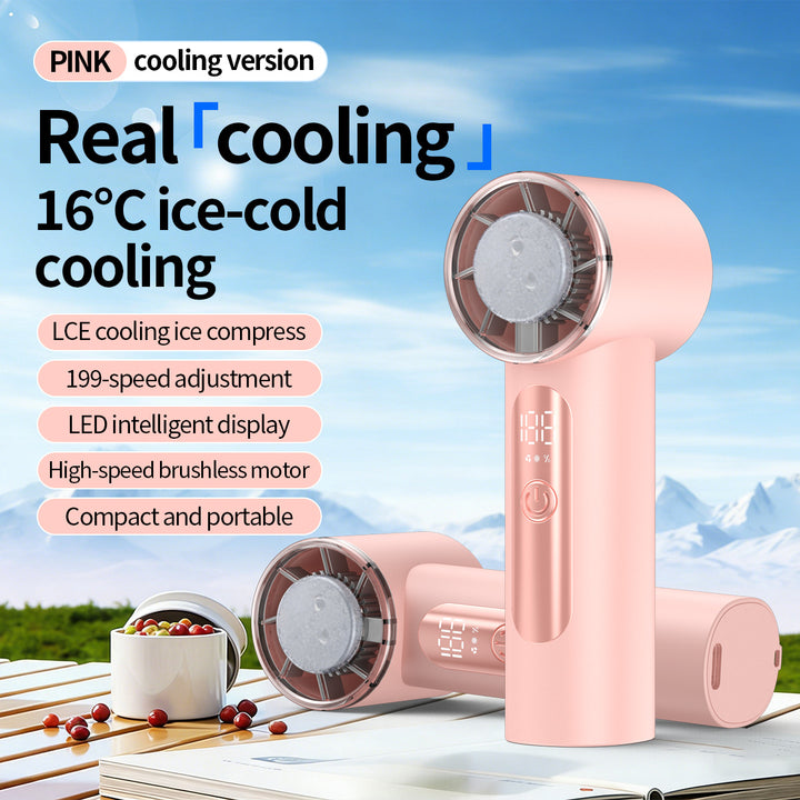 Women Portable High-Performance Cooling Fan with Smart Control Bowlift