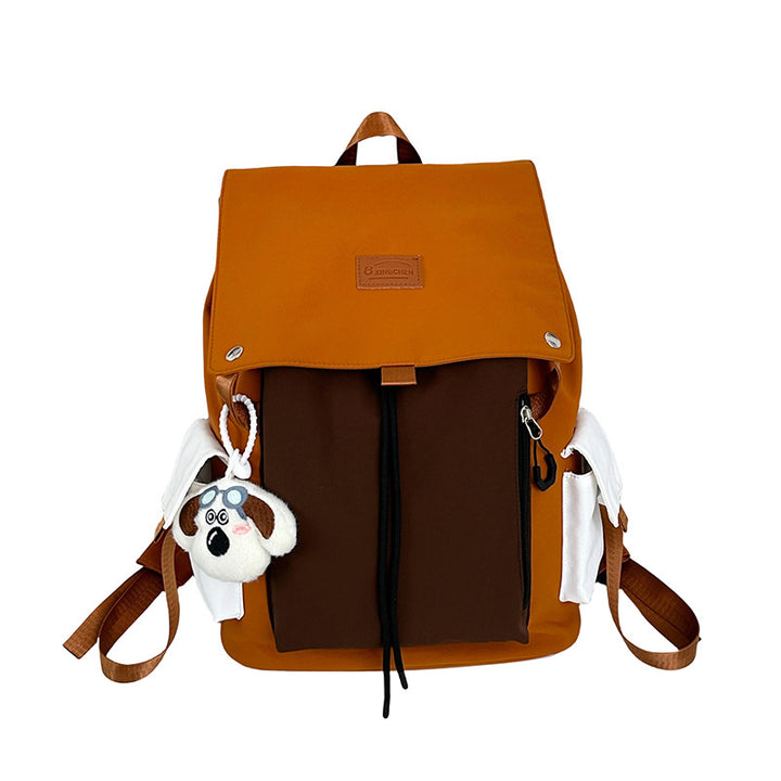 Fashionable Multi-Pocket Backpack