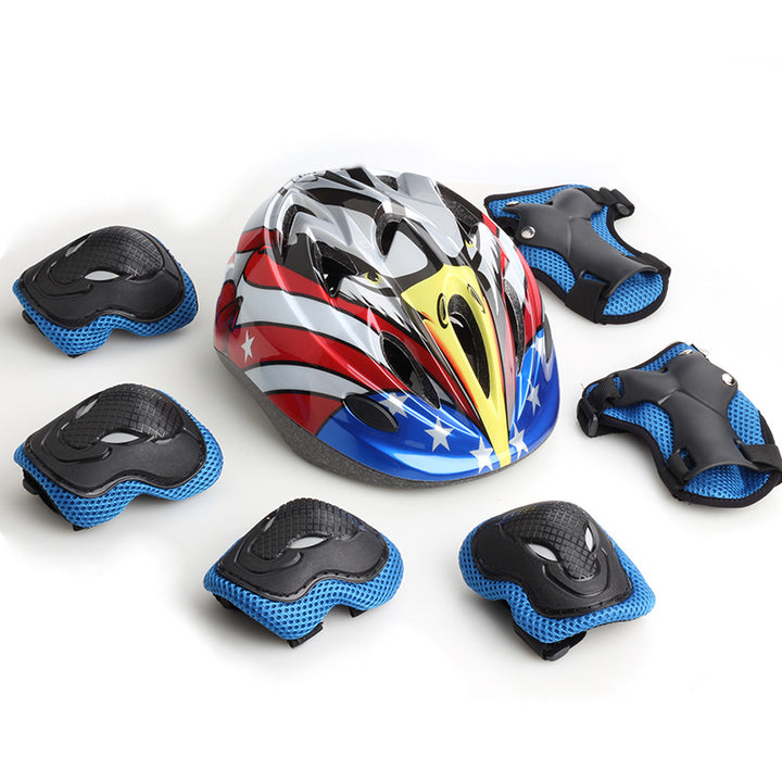 Children's Multi-Protection Sports Safety Gear Set Bowlift