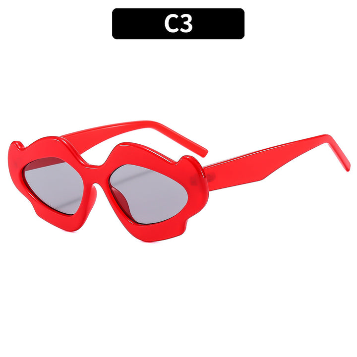 Unique Sculptural Shield Sunglasses