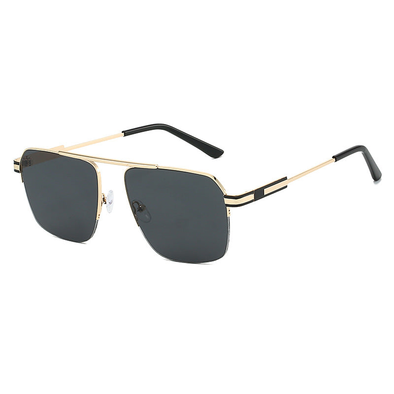 Men's Geometric Shield Sunglasses Bowlift