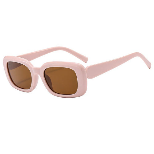 Women's Fashion Square Sunglasses with Wide Frame and UV Protection Bowlift