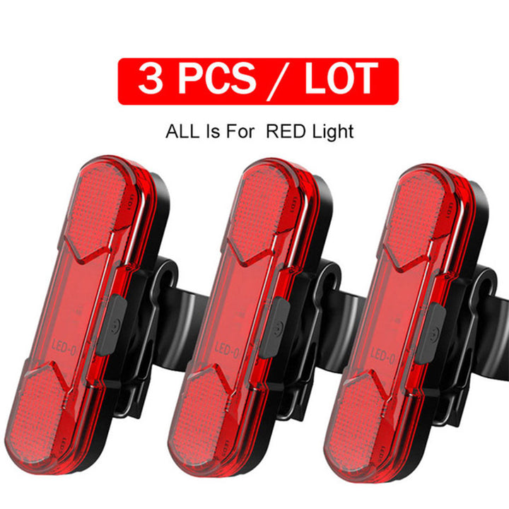 Rechargeable Bicycle Safety Light Set Bowlift
