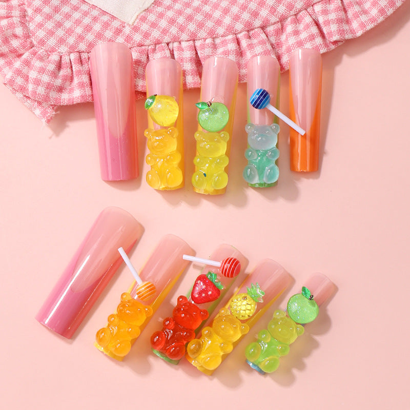 Creative Decorative Nail Tips Bowlift