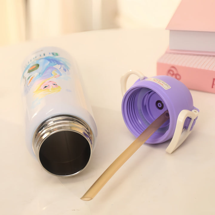 Insulated drinking bottle with cheerful dinosaur design Bowlift