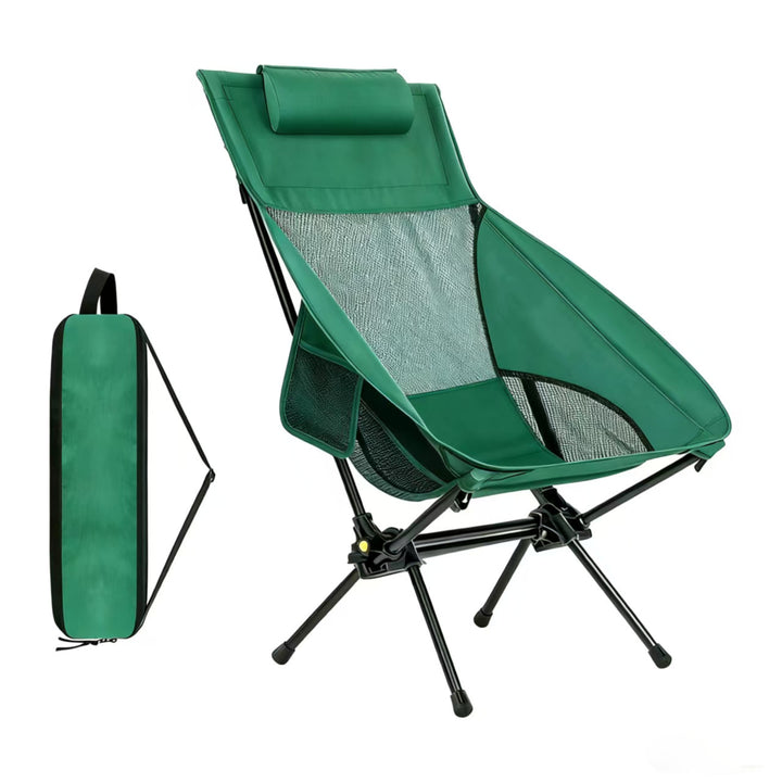 Women's Ergonomic Camping Chair with Mesh Cover Bowlift