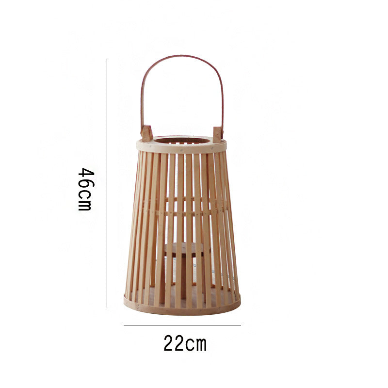 Decorative Wooden Lantern Bowlift