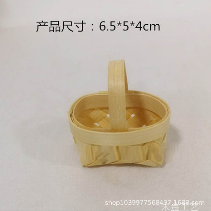 Handwoven Decorative Miniature Baskets Bowlift