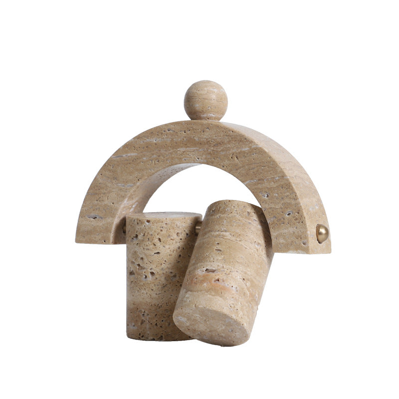 Decorative Abstract Stone Sculpture