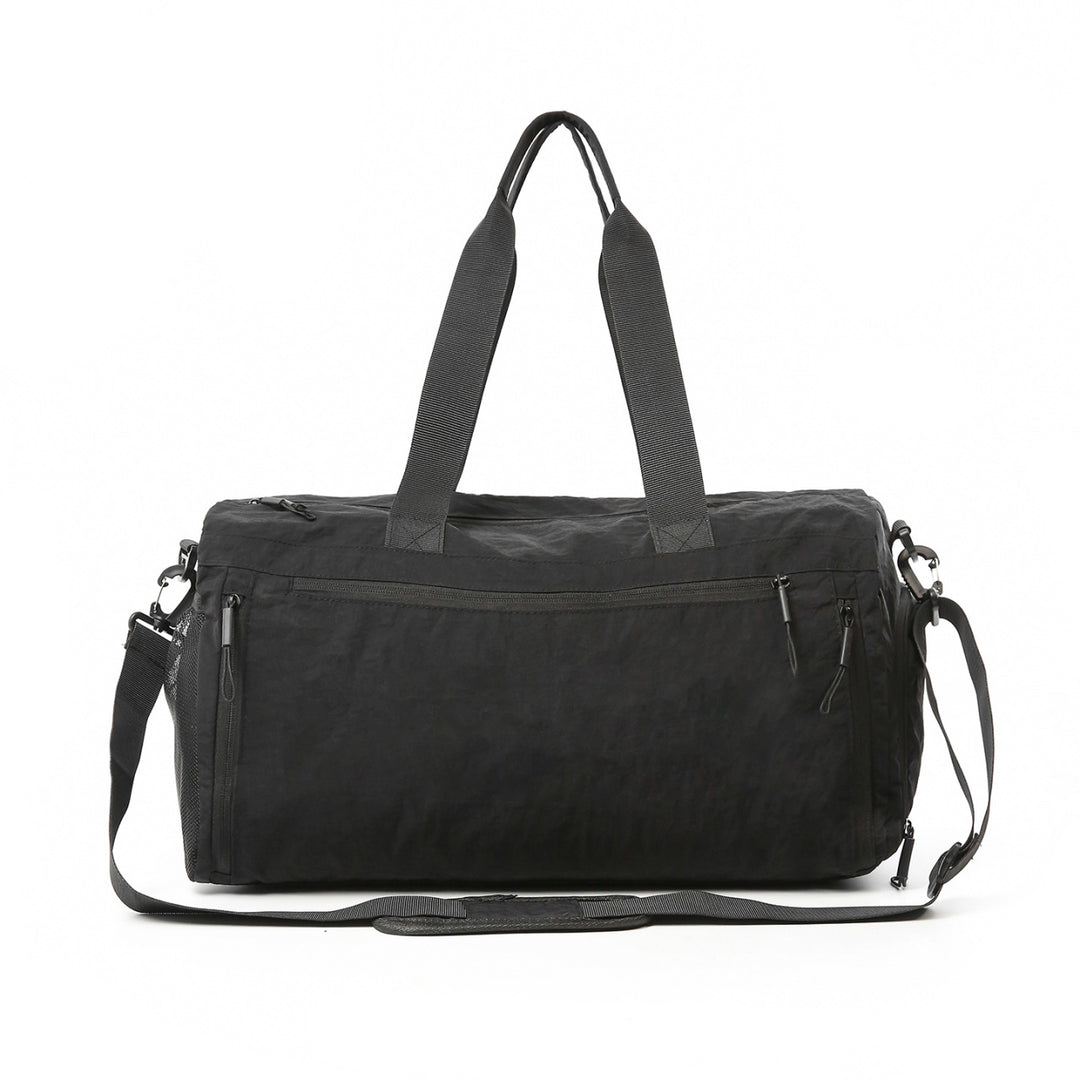 Sporty Duffel Bag With Expandable Interior And Durable Compartments Bowlift