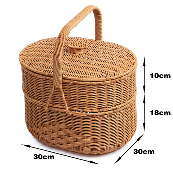Large Woven Storage Basket Bowlift
