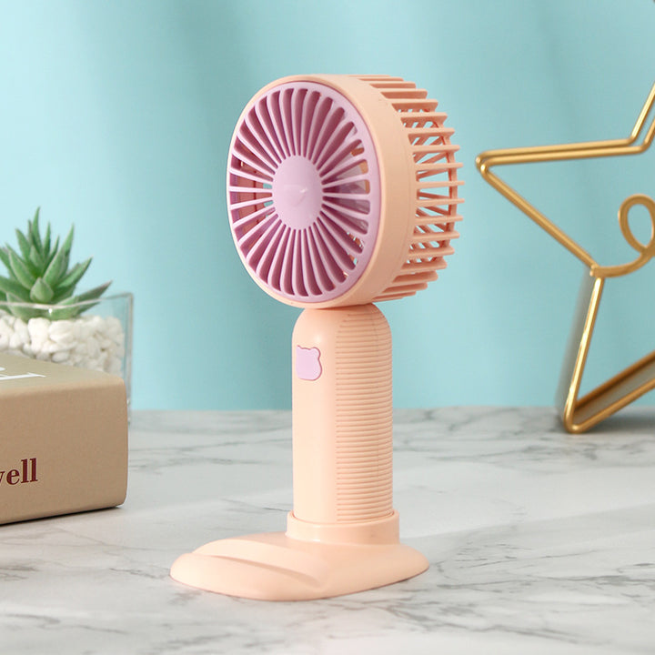 Ladies Portable Table Fan with Flexible Tilt Mechanism Bowlift
