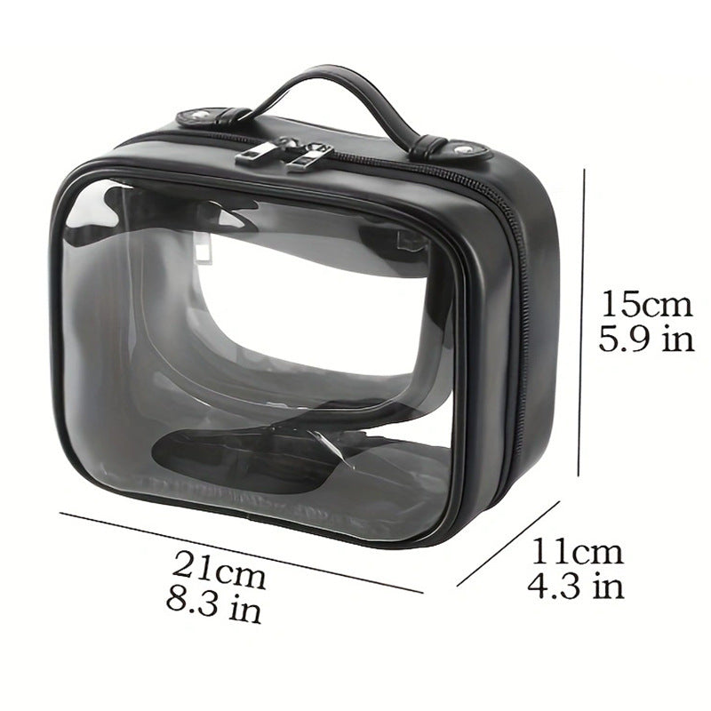 Transparent Cosmetic Organizer Bag Bowlift