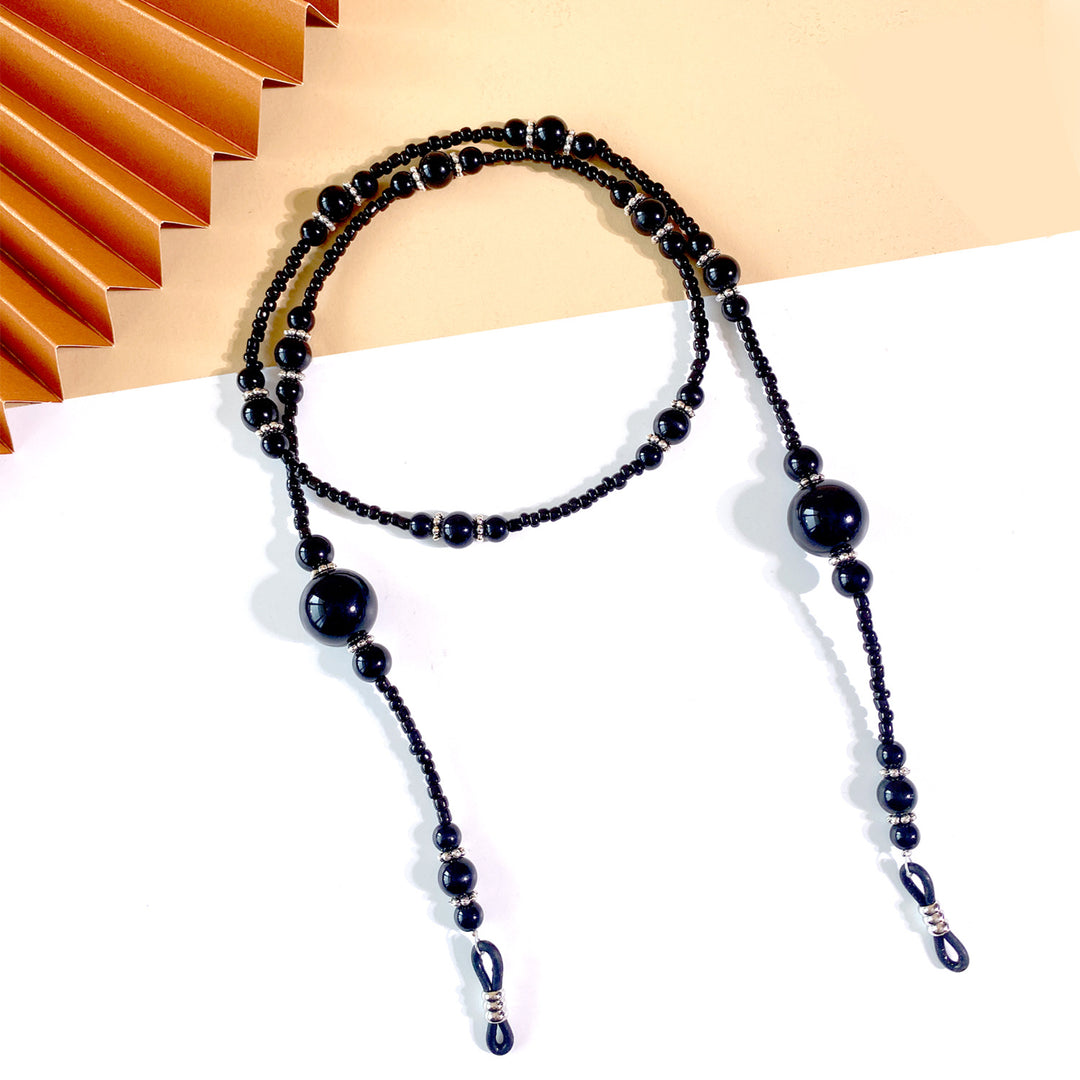 Fashionable Beaded Eyewear Support Bowlift