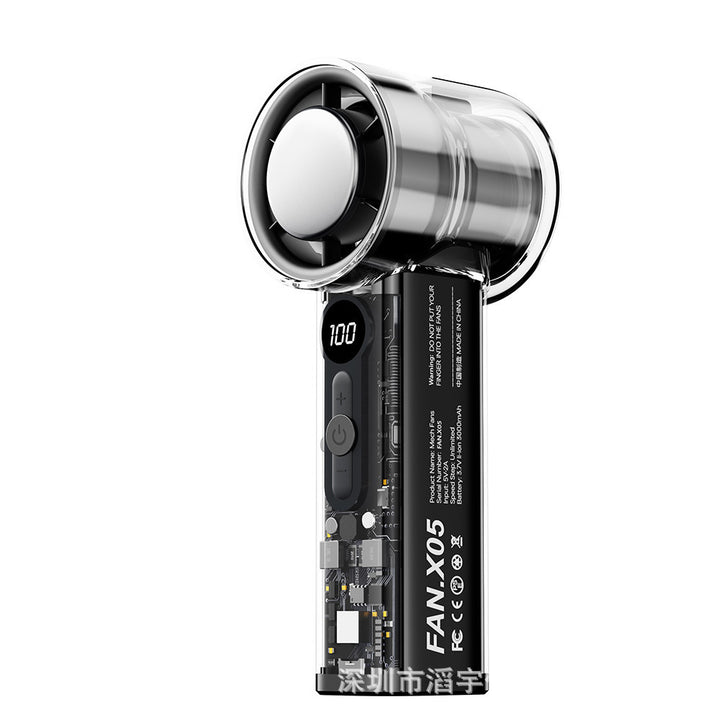 Women's portable fan with USB battery Bowlift